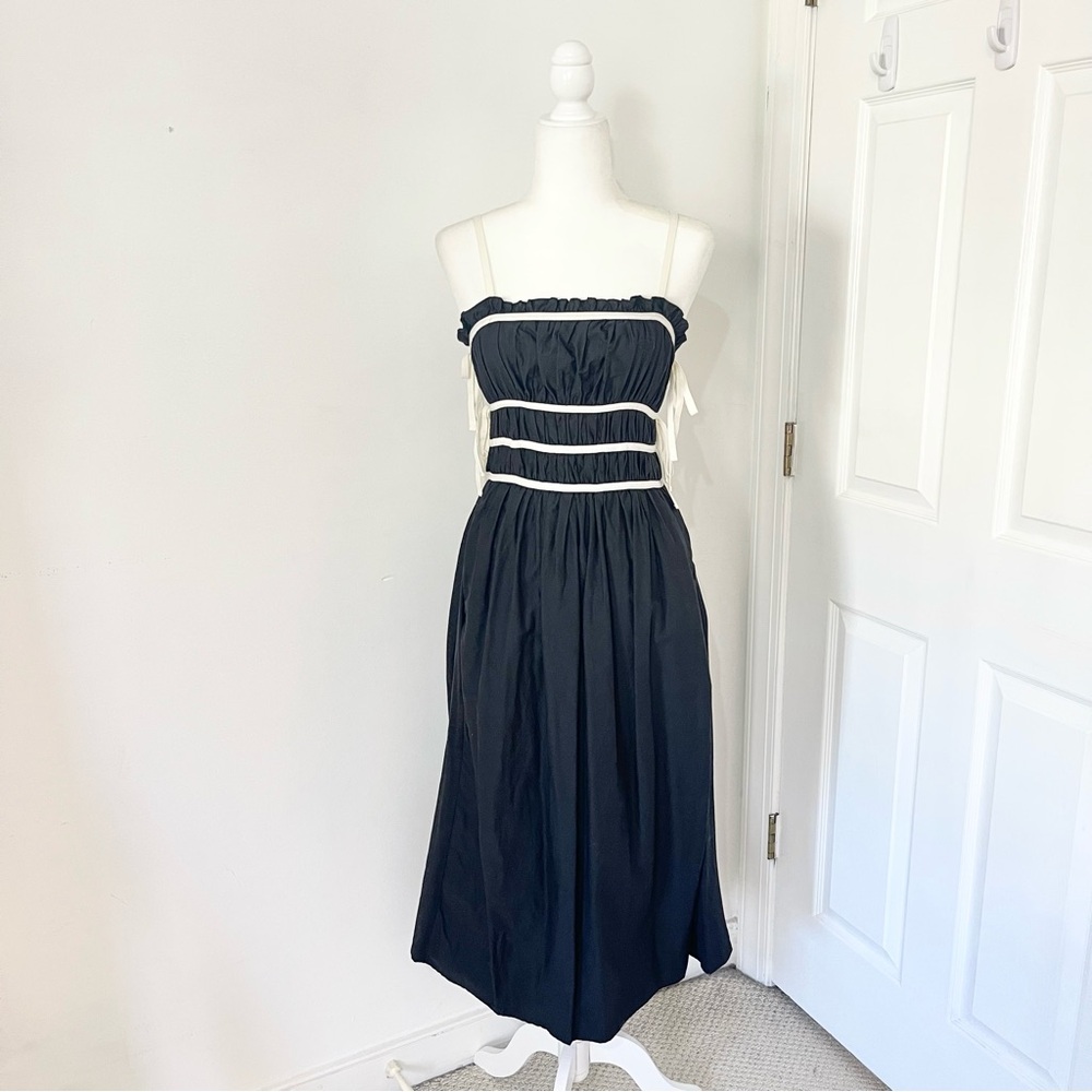 sophie the label / sophie rue lena side tie midi dress